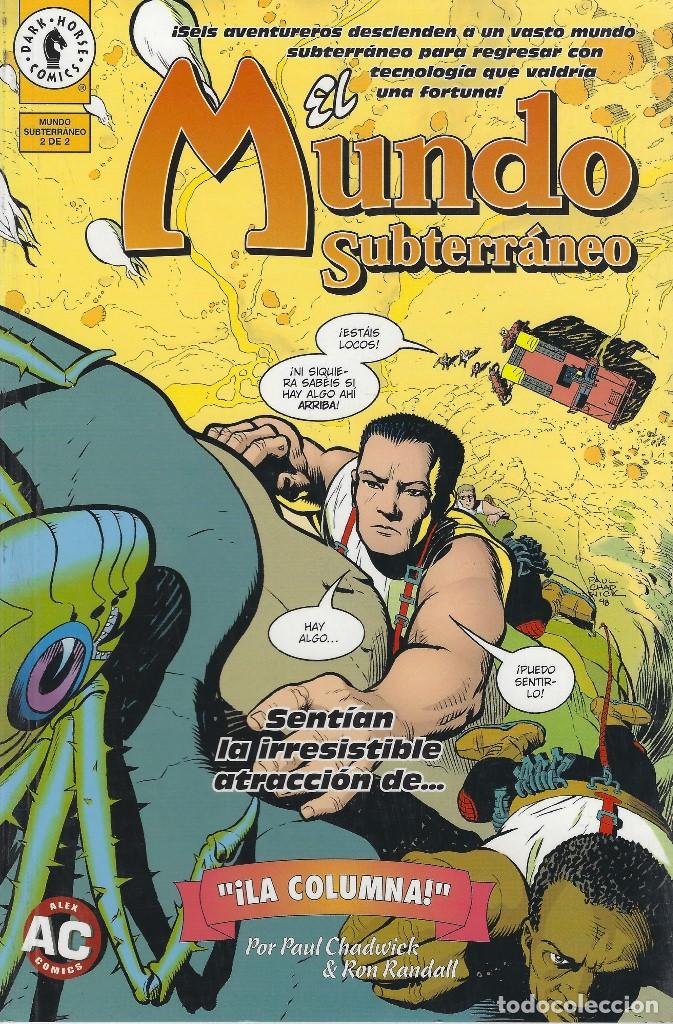 C&oacute;mics: PAUL CHADWICK. MUNDO SUBTERRANEO. OBRA COMPLETA: 2 PRESTIGIOS. DARK HORSE