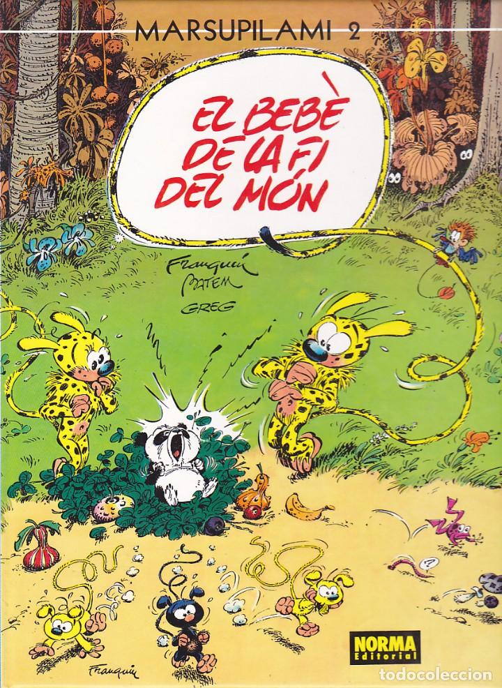 C&oacute;mics: COMIC MARSUPILAMI EL BEBE DE LA FI DEL MON EDITORIAL NORMA - Foto 1