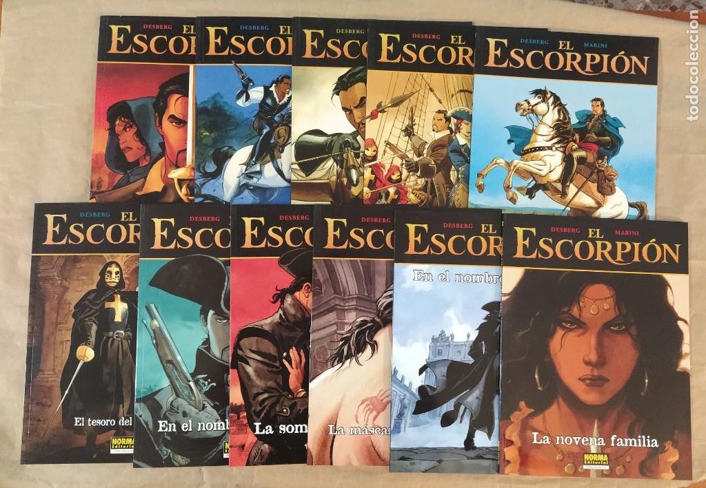 EL ESCORPIÓN - NORMA EDITORIAL / SERIE DE 11 NÚMEROS (EXTRA COLOR) (Tebeos y Comics - Norma - Comic Europeo)