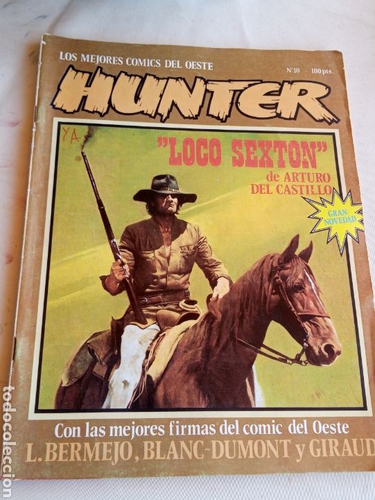 C&oacute;mics: **HUNTER, --- LOCO SEXTON --- (ARTURO DEL CASTILLO) N&Uacute;MERO 10** - Foto 1