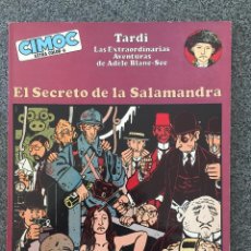 Cómics: EL SECRETO DE LA SALAMANDRA - TARDI - CIMOC EXTRA COLOR 6 - NORMA - 1982 - ¡MUY BUEN ESTADO!