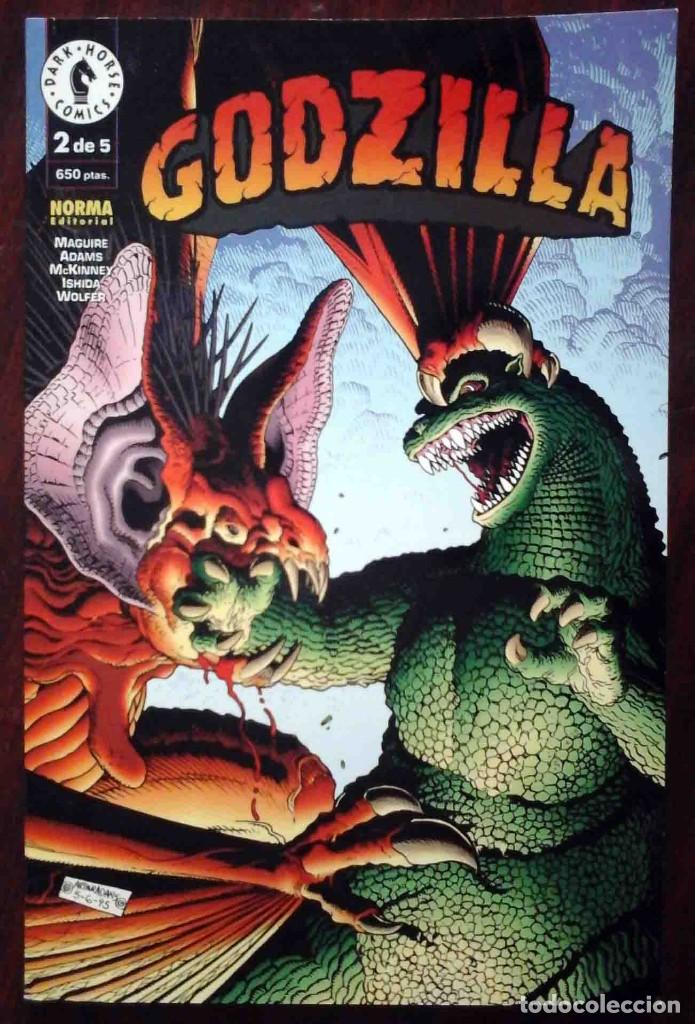 C&oacute;mics: Godzilla 2 de 5. Dark Horse Comics. Norma. - Foto 1