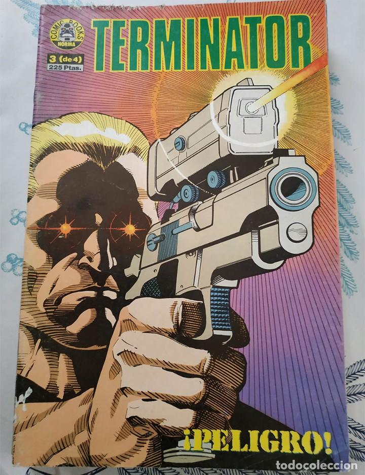 C&oacute;mics: TERMINATOR N.&ordm; 3 DE 4 PELIGRO Ed. NORMA 1991 - Foto 1