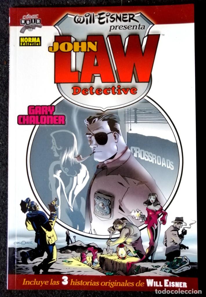 C&oacute;mics: JOHN LAW DETECTIVE (WILL EISNER) COMIC NOIR N&ordm; 13 - NORMA 2006 - Foto 1