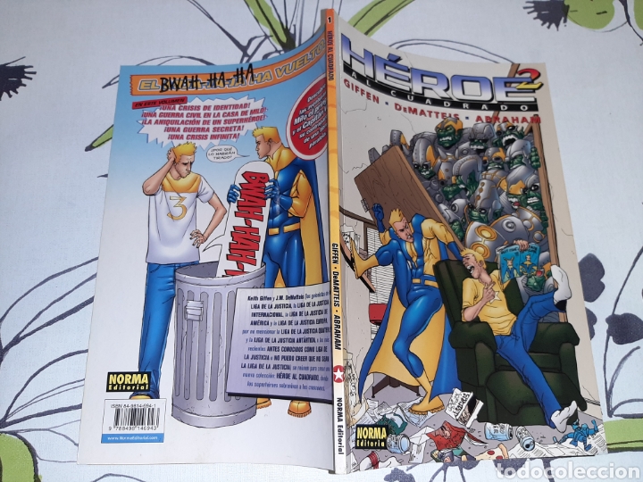 C&oacute;mics: H&eacute;roe al cuadrado 1, Norma Editorial - Foto 2