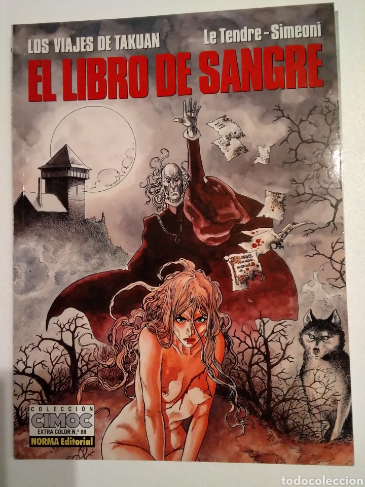 C&oacute;mics: CIMOC EXTRA COLOR N&deg; 88 EL LIBRO DE SANGRE - Foto 1