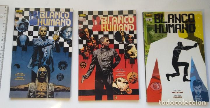 C&oacute;mics: Blanco Humano, 3 n&uacute;meros, Norma Editorial - Foto 1
