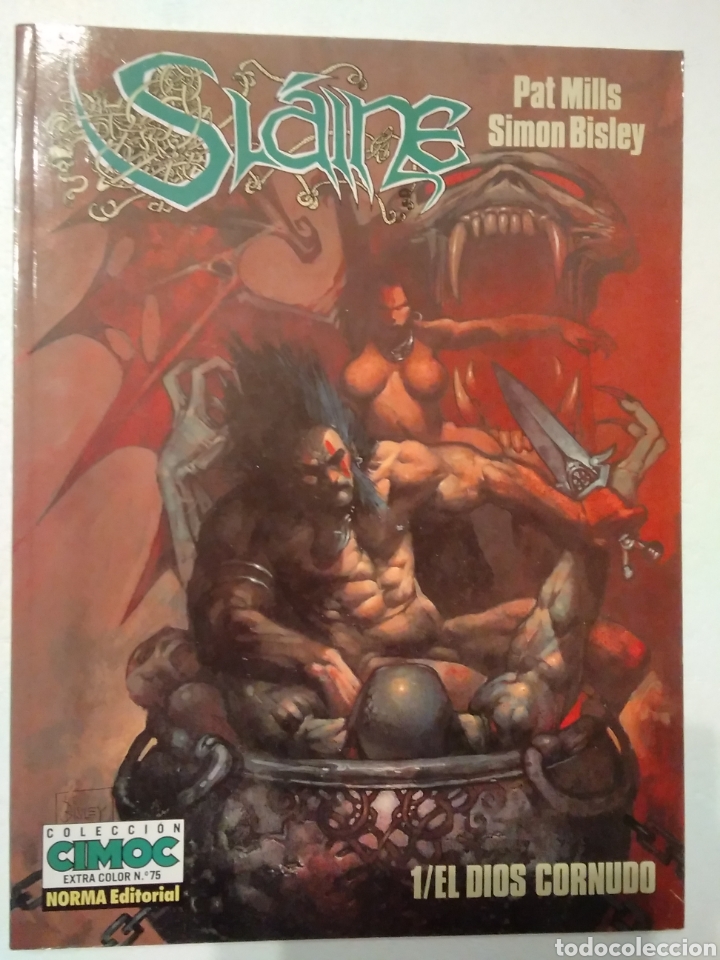 C&oacute;mics: CIMOC EXTRA COLOR N&deg; 75 SLAINE - Foto 1