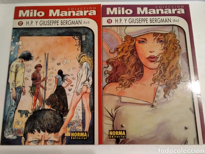 C&oacute;mics: MANARA H.P. Y GIUSEPPE BERGMAN 1 Y 2 - Foto 1