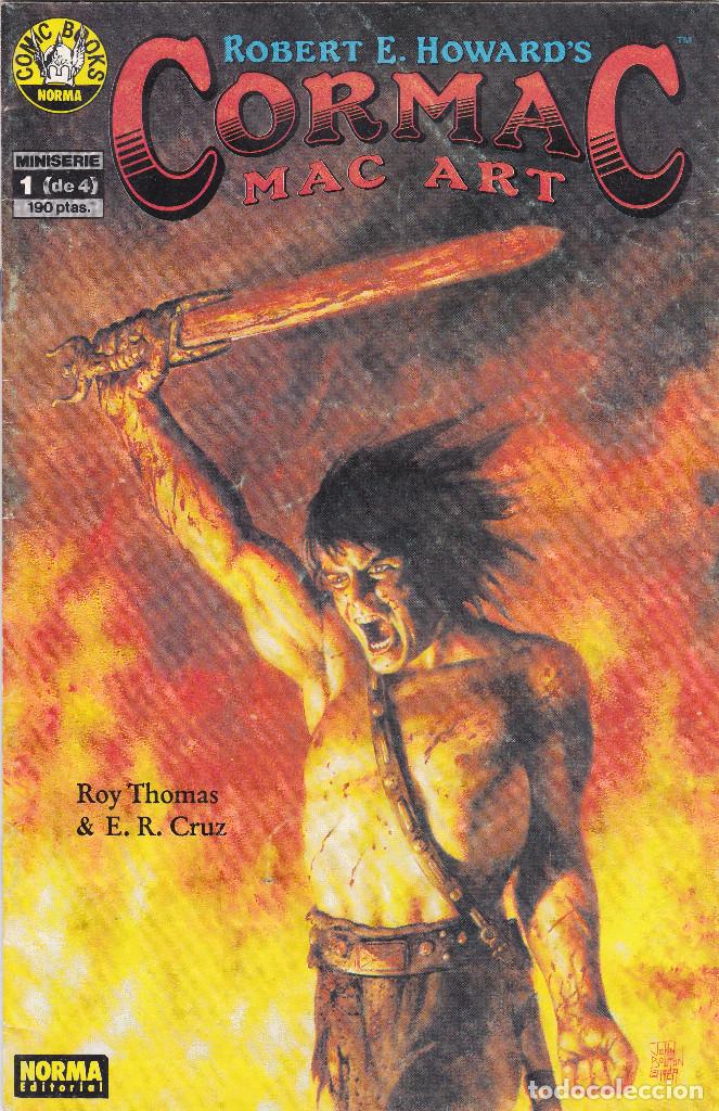 C&oacute;mics: CORMAC MAC ART - N&ordm; 1 DE 4 - 1990 - NORMA - Foto 1