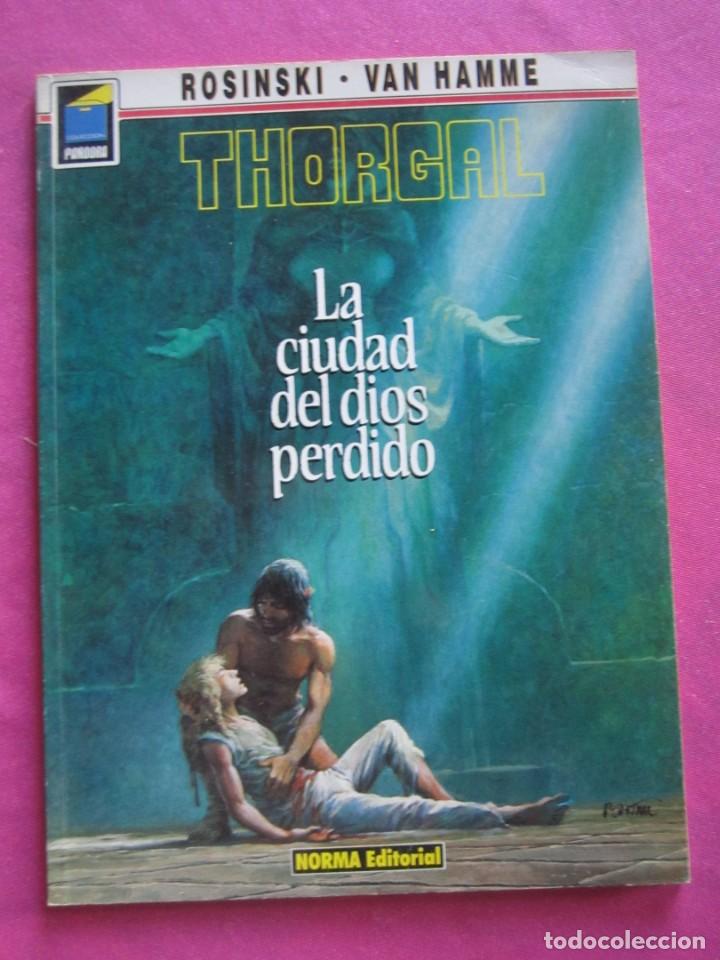 C&oacute;mics: THORGAL LA CIUDAD DEL DIOS PERDIDO NORMA BUEN ESTADO C52 - Foto 1