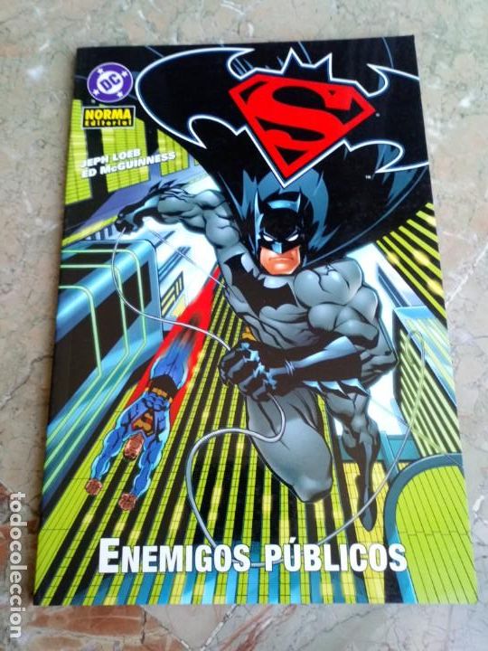 C&oacute;mics: Superm&aacute;n /Batman Enemigos P&uacute;blicos NORMA - Foto 1