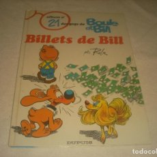 Cómics: BOULE ET BILL . ALBUM N. 21 DES GAGS . BILLETS DE BILL. DUPUIS. EN FRANCES.. Lote 224023710