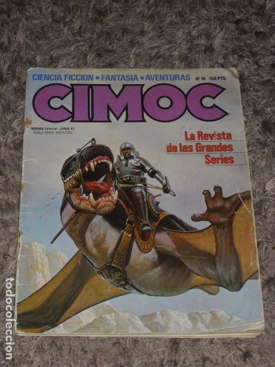 C&oacute;mics: CIMOC N&ordm; 6. NUEVA EPOCA. NORMA COMICS. MADE IN SPAIN - Foto 1