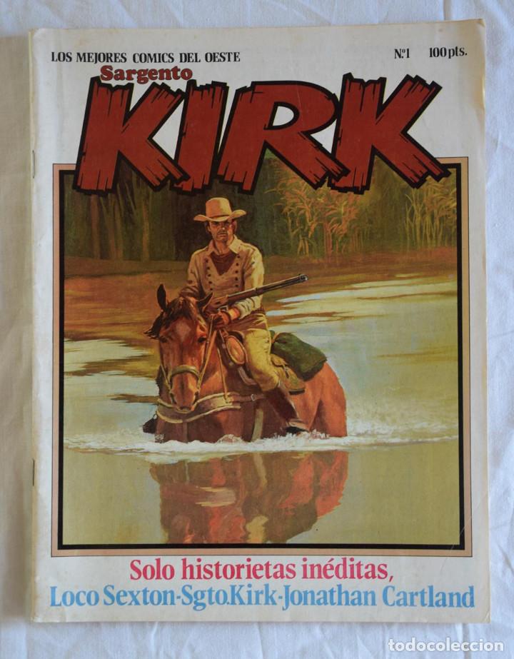 C&oacute;mics: Sargento Kirk, los mejores comics del Oeste n&ordm; 1 - Norma - Foto 1