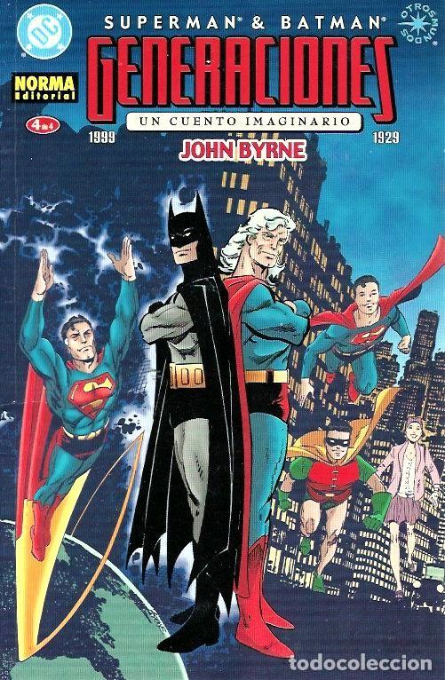 C&oacute;mics: superman - batman, generaciones n&ordm; 4 de 4, norma - Foto 1