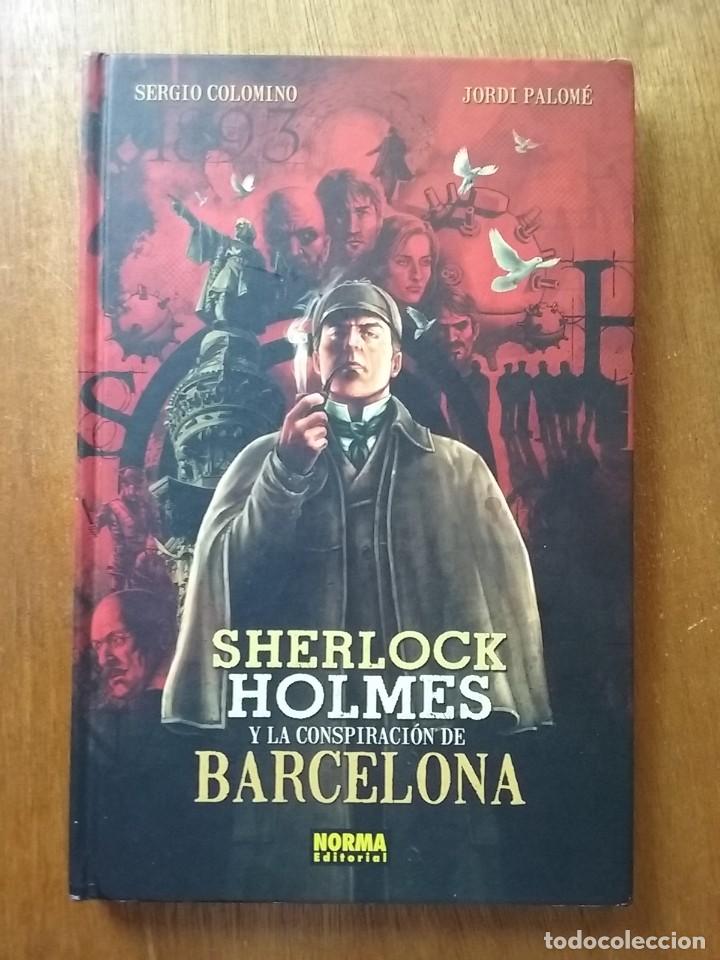 Fumetti: SHERLOCK HOLMES Y LA CONSPIRACION DE BARCELONA, SERGIO COLOMINO, JORDI PALOME, NORMA EDITORIAL, 2012