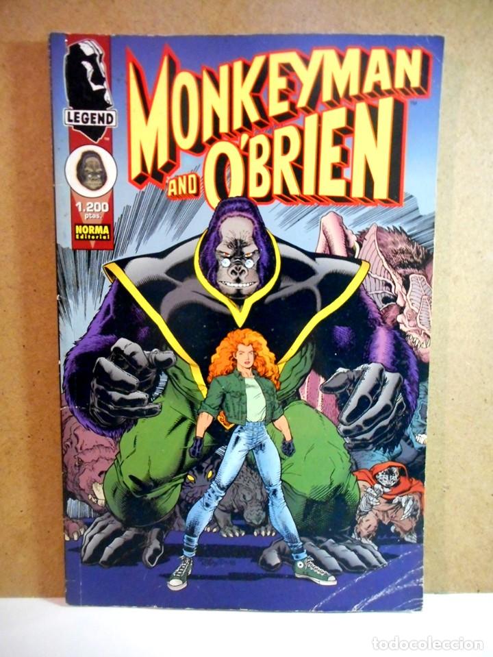 C&oacute;mics: MONKEYMAN AND O&acute;BRIEN (NORMA- JULIO 1997) ARTHUR ADAMS - Foto 1