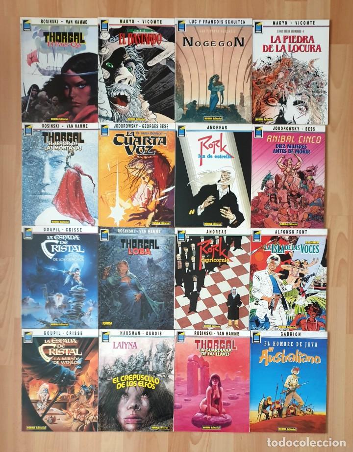 C&oacute;mics: COLECCI&Oacute;N PANDORA de Norma Editorial. Lote de 33 tomos. 1990 - Foto 1