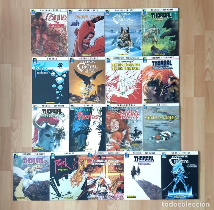 C&oacute;mics: COLECCI&Oacute;N PANDORA de Norma Editorial. Lote de 33 tomos. 1990 - Foto 2