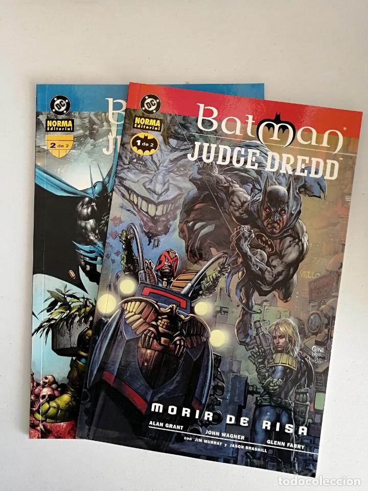 C&oacute;mics: BATMAN JUDGE DREDD COMPLETA 2 NUMEROS - Foto 1