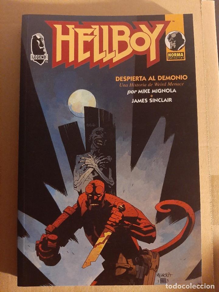 C&oacute;mics: Hellboy despierta al demonio. Norma editorial 1996 - Foto 1