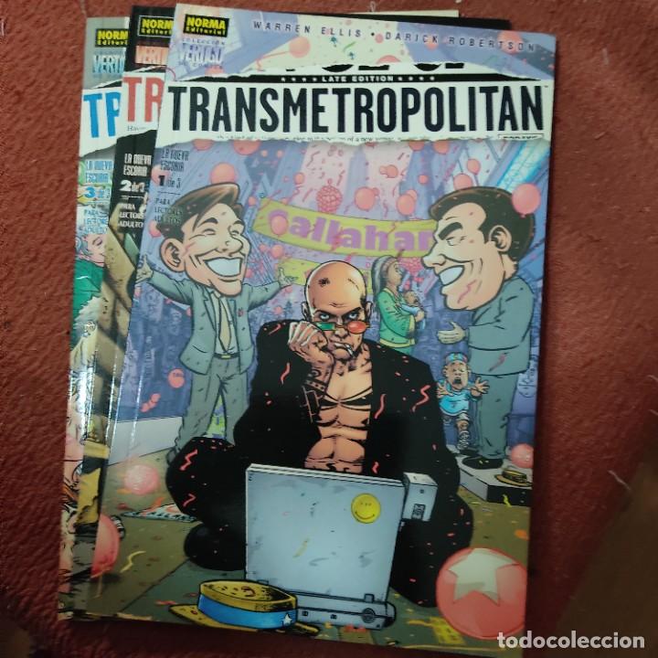C&oacute;mics: Transmetropolitan: La nueva escoria 1 al 3 Norma Vertigo - Foto 1