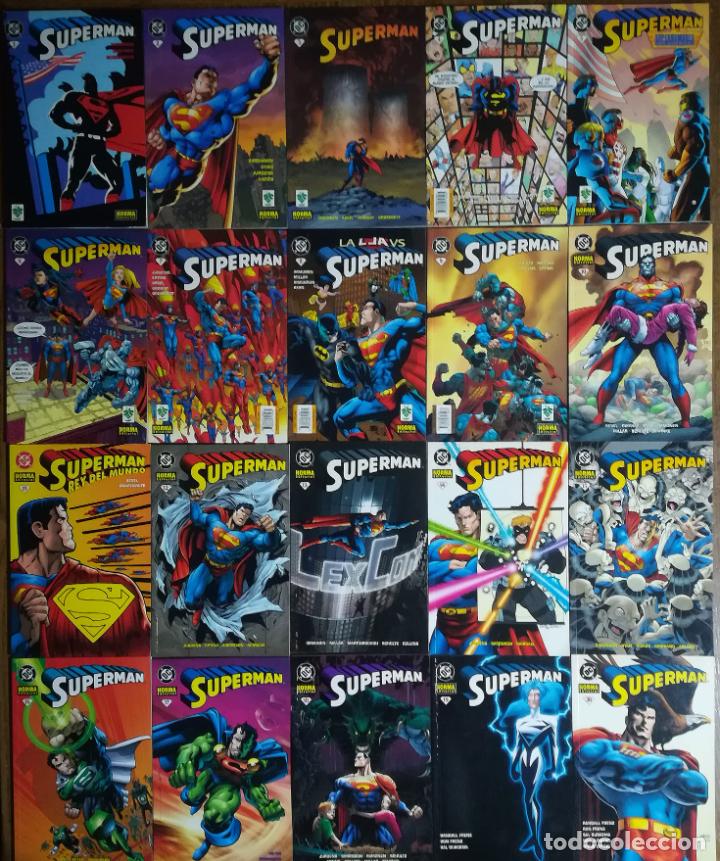 C&oacute;mics: SUPERMAN 2001 20 TOMOS COMPLETA BUEN ESTADO - Foto 1