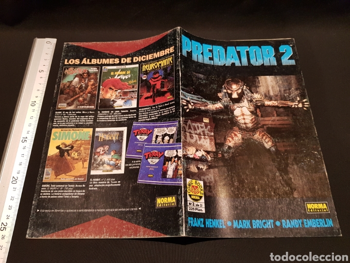 C&oacute;mics: Serie completa 2 n&uacute;meros. Predator 2. Norma Editorial. A&ntilde;o 1991 - Foto 3