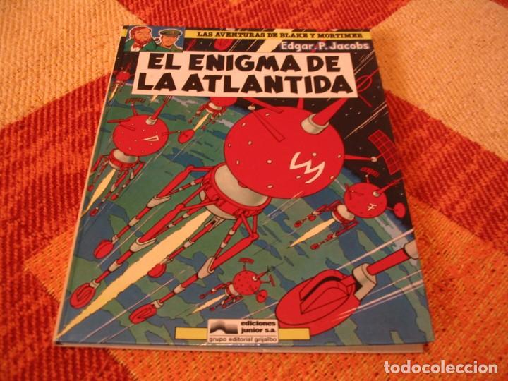 C&oacute;mics: BLAKE & MORTIMER EL ENIGMA DE LA ATLANTIDA 1984 EDGAR P. JACOBS - Foto 1