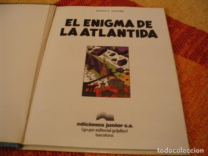 C&oacute;mics: BLAKE & MORTIMER EL ENIGMA DE LA ATLANTIDA 1984 EDGAR P. JACOBS - Foto 6