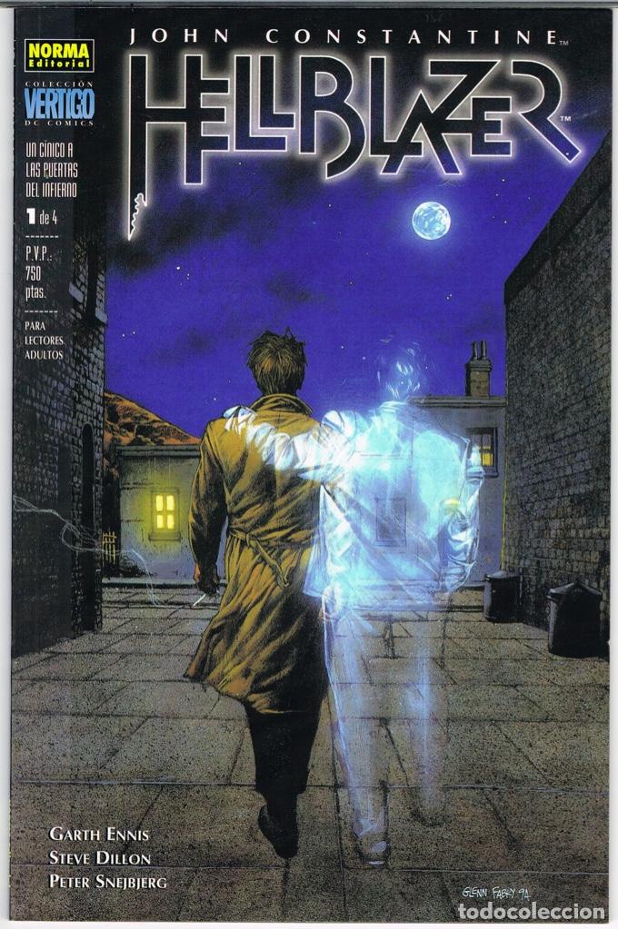 C&oacute;mics: JOHN CONSTANTINE HELLBLAZER. UN CINICO A LAS PUERTAS DEL INFIERNO. GARTH ENNIS Y STEVE DILLON COMPLE - Foto 2