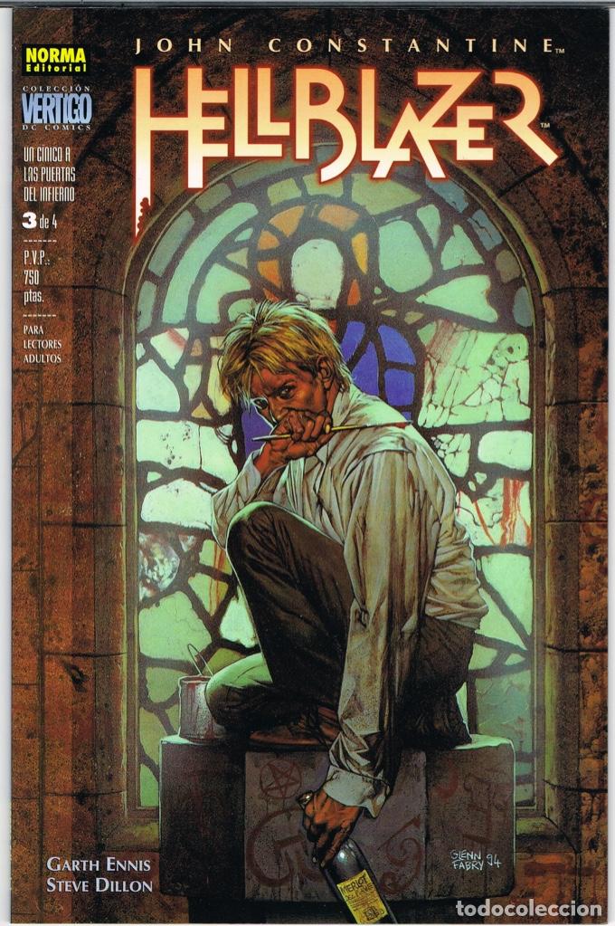 C&oacute;mics: JOHN CONSTANTINE HELLBLAZER. UN CINICO A LAS PUERTAS DEL INFIERNO. GARTH ENNIS Y STEVE DILLON COMPLE - Foto 4