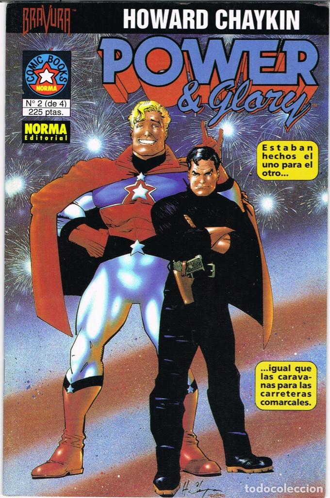 C&oacute;mics: POWER & GLORY POR HOWARD CHAYKIN MINISERIE COMPLETA 4 NUMEROS - Foto 2