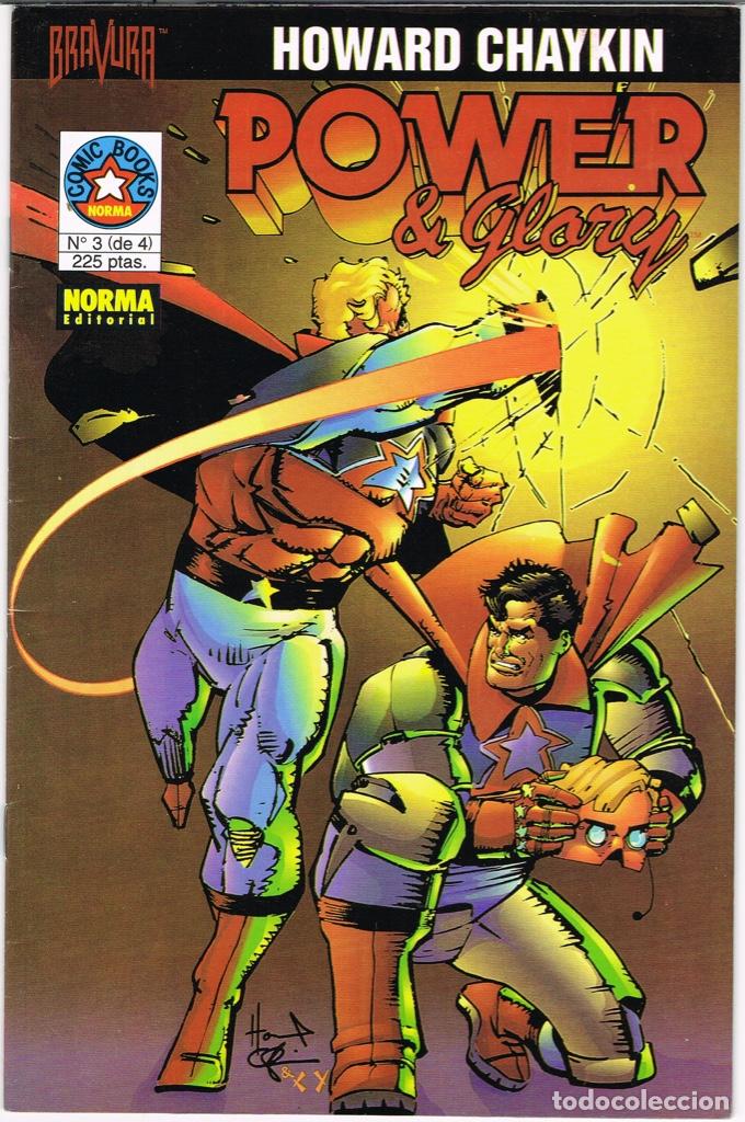 C&oacute;mics: POWER & GLORY POR HOWARD CHAYKIN MINISERIE COMPLETA 4 NUMEROS - Foto 3