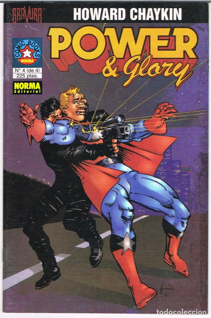 C&oacute;mics: POWER & GLORY POR HOWARD CHAYKIN MINISERIE COMPLETA 4 NUMEROS - Foto 4