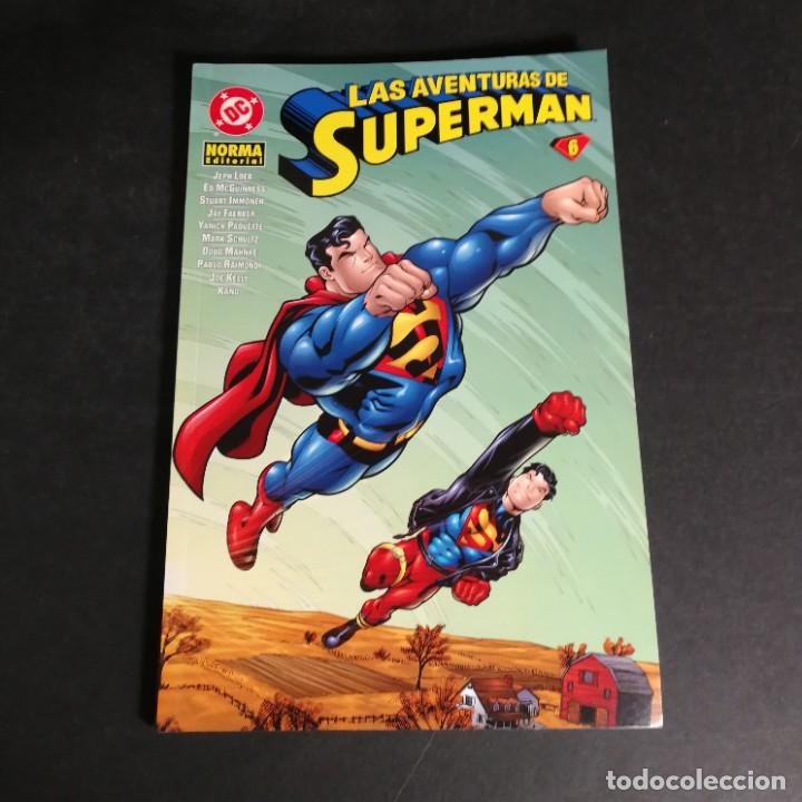 C&oacute;mics: DC Comics Las Aventuras de Superman 6 Norma Editorial como nuevo - Foto 1