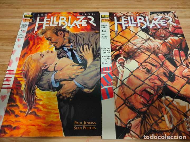C&oacute;mics: Hellblazer Comienzos Dificiles Completa 1 y 2 Vertigo Norma - Foto 1