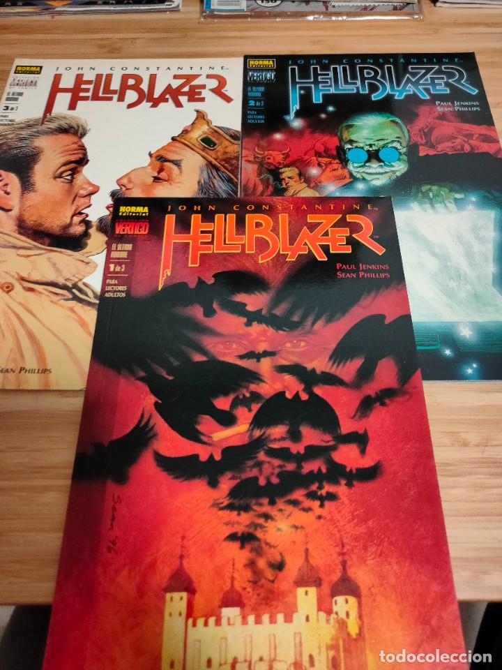 C&oacute;mics: Hellblazer El Ultimo Hombre Completa 1 2 3 Vertigo Norma - Foto 1