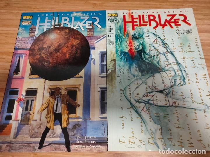 C&oacute;mics: Hellblazer En La Linea de Fuego Completa 1 2 Vertigo Norma - Foto 1