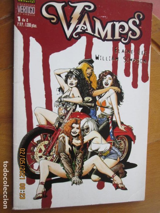 VAMPS Nº 2 Y 2. ELAINE LEE - WILLIAM SIMPSON. NORMA EDITORIAL, 1997. (Tebeos y Comics - Norma - Otros)