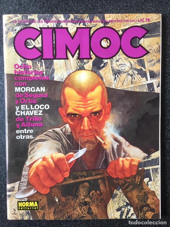 C&oacute;mics: REVISTA CIMOC N&ordm; 76 - 1&ordf; EDICI&Oacute;N - NORMA - 1987 - &iexcl;COMO NUEVO! - Foto 1