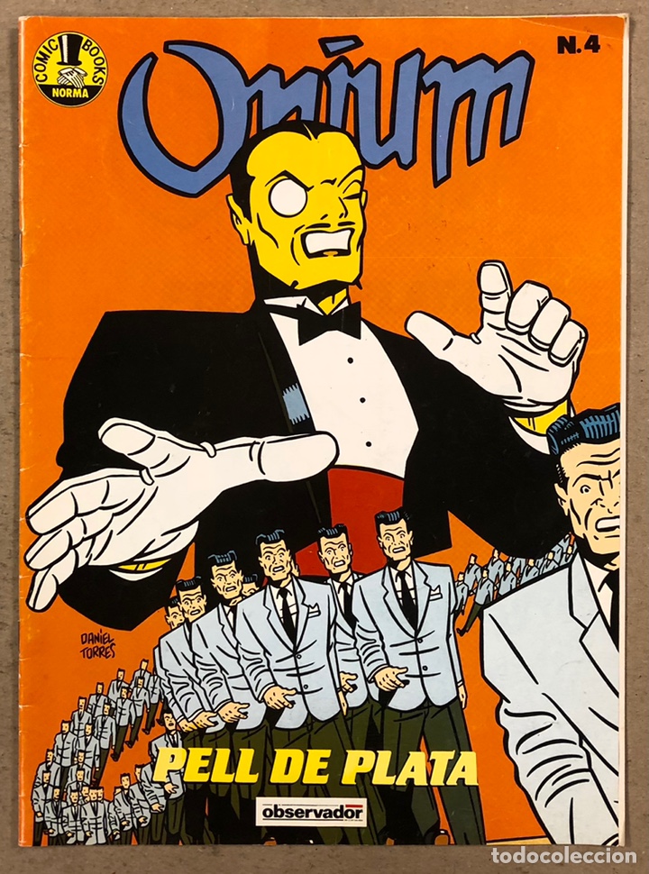 C&oacute;mics: ON&Iacute;UM N&deg; 4 &ldquo;PELL DE PLATA&rdquo; DANIEL TORRES (NORMA EDITORIAL 1990). - Foto 1