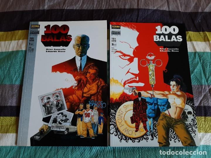 C&oacute;mics: 100 balas 1 y 2. completa. Norma editorial 2000 - Foto 1