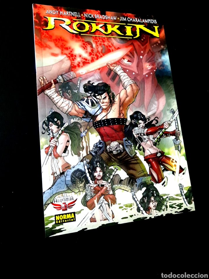 C&oacute;mics: DE KIOSCO ROKKIN NORMA EDITORIAL 12 ANDY HARTNELL - Foto 1