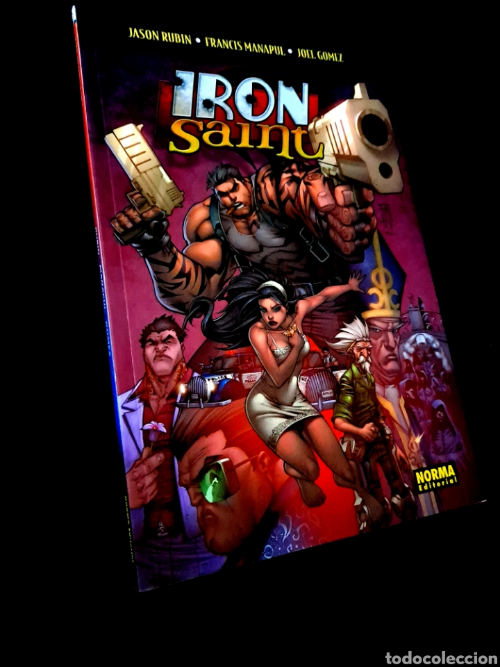 C&oacute;mics: DE KIOSCO IRON SAINT COMICS NORMA EDITORIAL - Foto 1