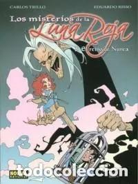 C&oacute;mics: LOS MISTERIOS DE LA LUNA ROJA COMPLETA 1 AL 4 (TRILLO / RISSO) NORMA - IMPECABLE - Foto 3