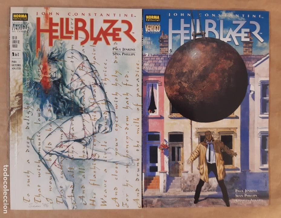 C&oacute;mics: HELLBLAZER. EN LA L&Iacute;NEA DE FUEGO (V&Eacute;RTIGO) - NORMA / ARCO ARGUMENTAL COMPLETO - Foto 1