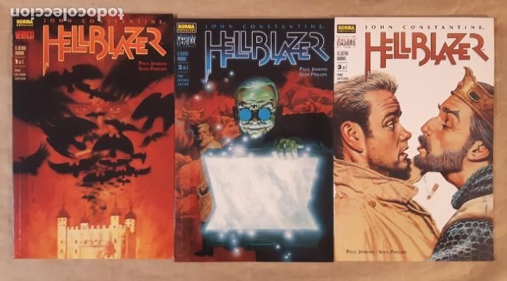 C&oacute;mics: HELLBLAZER. EL &Uacute;LTIMO HOMBRE (V&Eacute;RTIGO) - NORMA / ARCO ARGUMENTAL COMPLETO - Foto 1