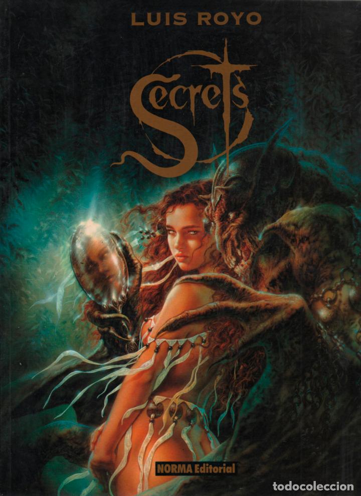 C&oacute;mics: LUIS ROYO SECRETS. NORMA EDITORIAL. ILUSTRACIONES. 2&ordf; EDICION. - Foto 1